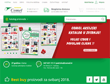 Tablet Screenshot of comel.hr