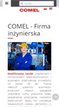 Mobile Screenshot of comel.pl