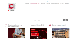 Desktop Screenshot of comel.co.rs